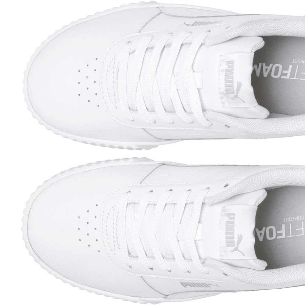 Puma White Carina Sneakers